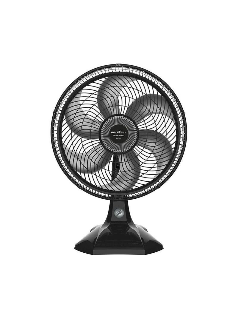 Ventilador 2 em 1 Mesa/Parede Britânia 40cm BVT400 Maxx Force Turbo Preto 127V