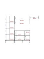 Armário Cozinha Compacta Arizona Smart Carraro - Carvalho/branco Carvalho/branco