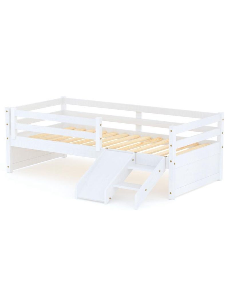 Cama Solteiro Infantil Dreams  Branco Megamobilia