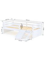 Cama Solteiro Infantil Dreams  Branco Megamobilia