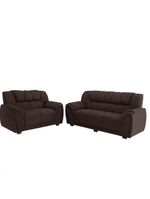 Sofa Parana Moscou 3 E 2 Lugares Marrom