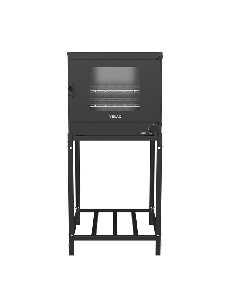 Forno Industrial Venax Fi 109 Litros Com Base Gás GLP Preto