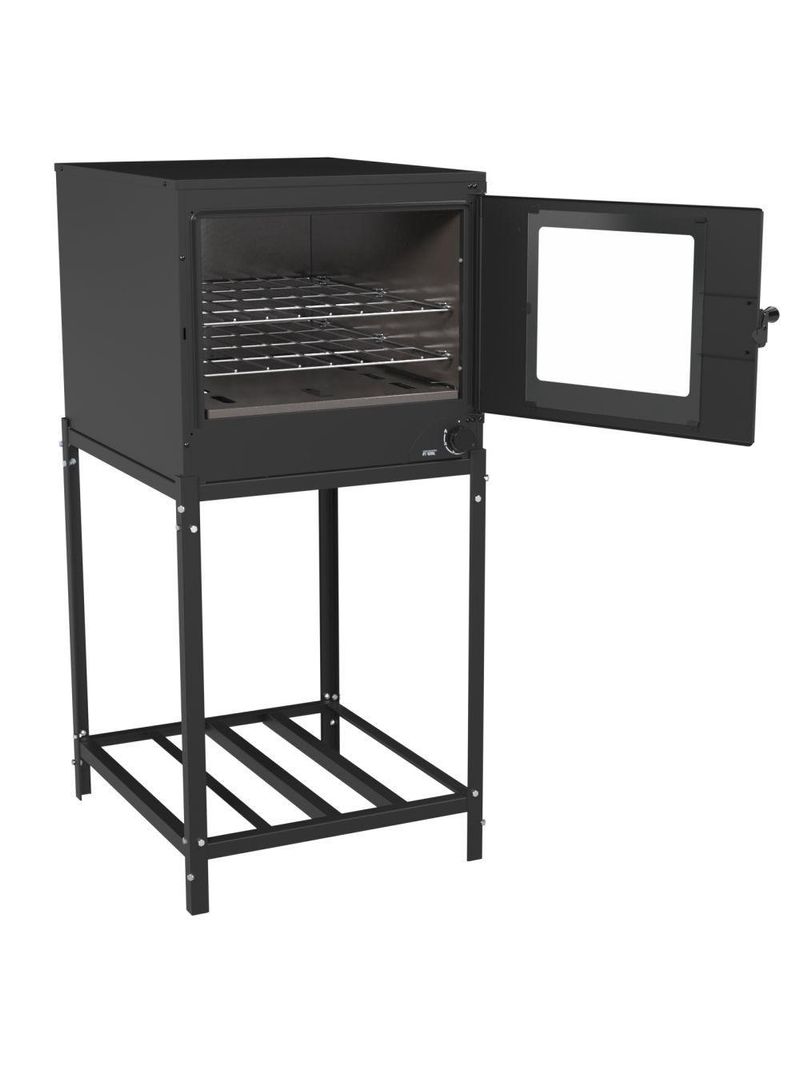 Forno Industrial Venax Fi 109 Litros Com Base Gás GLP Preto