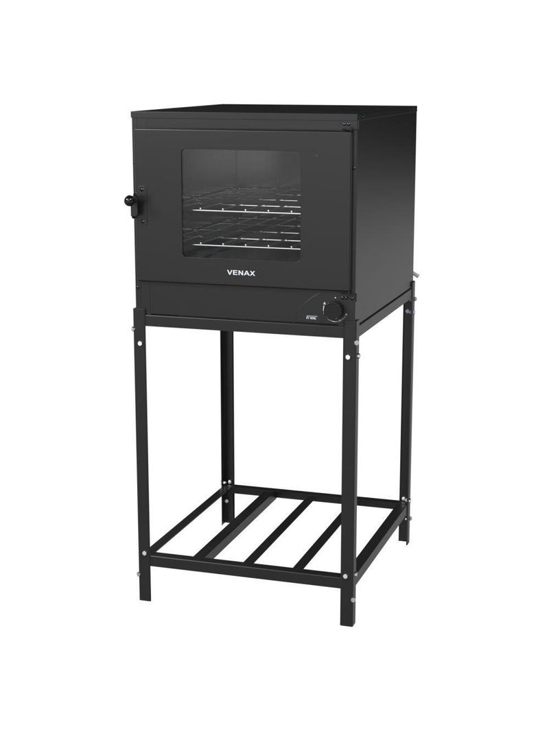 Forno Industrial Venax Fi 109 Litros Com Base Gás GLP Preto