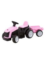 Trator Elétrico Bang Toys 6 Volts Com Caçamba Rosa
