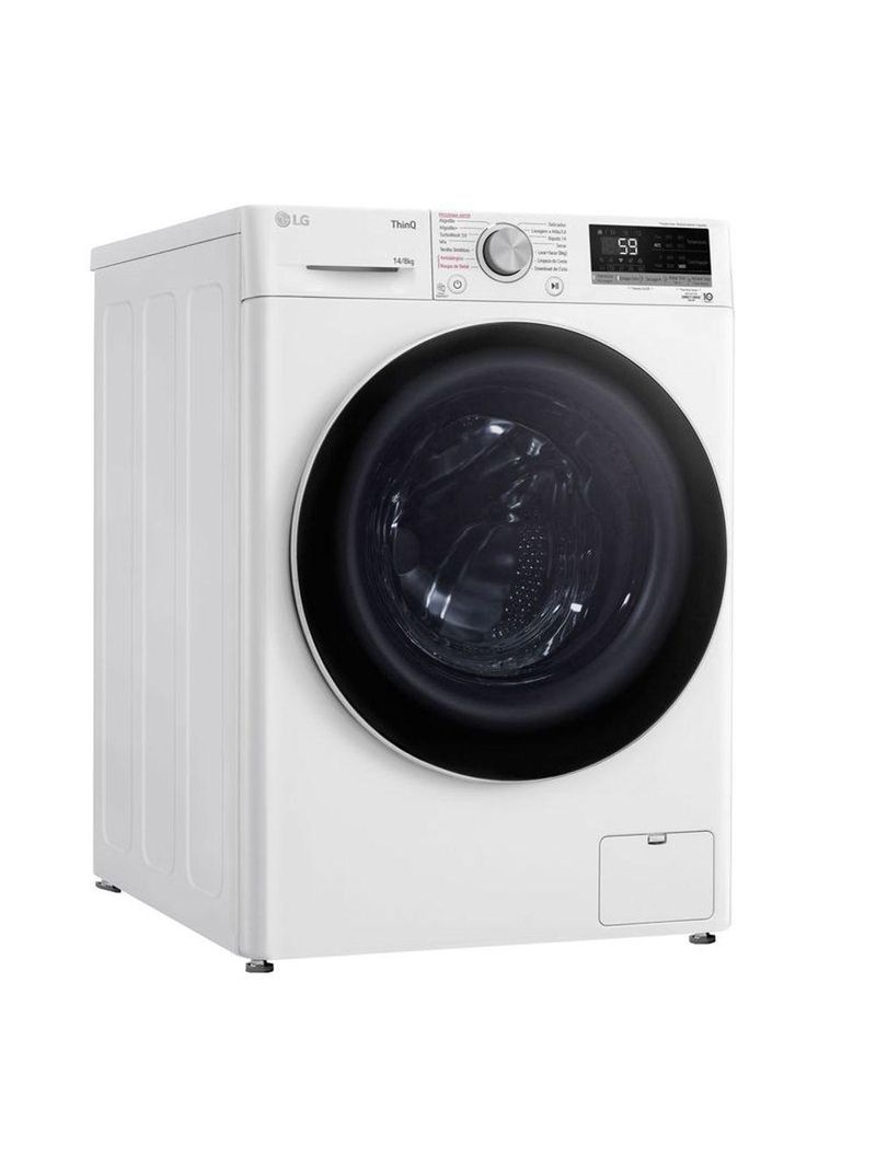 Lava e Seca LG Smart VC4 14kg Branca com Inteligência Artificial AI DD™ CV5014WC4 – 127V