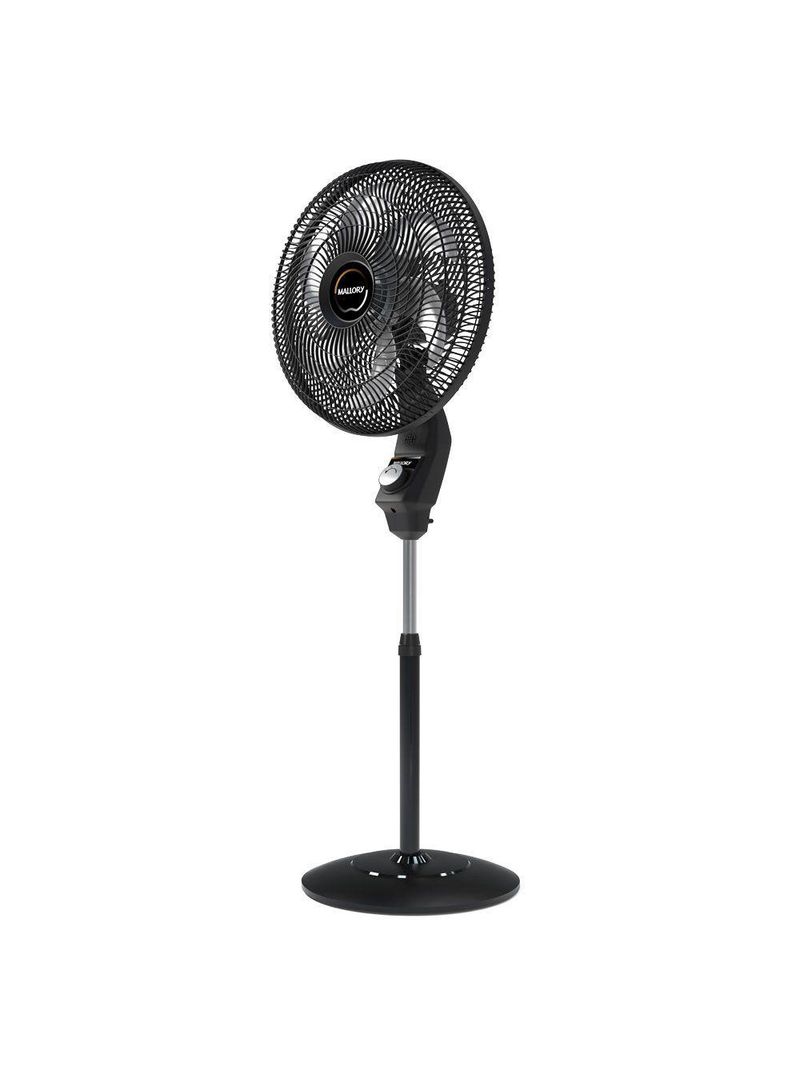 Ventilador de Coluna Mallory Éolo 6 Pás 126W Preto - 220V