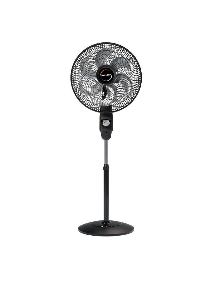 Ventilador de Coluna Mallory Éolo 6 Pás 126W Preto - 220V