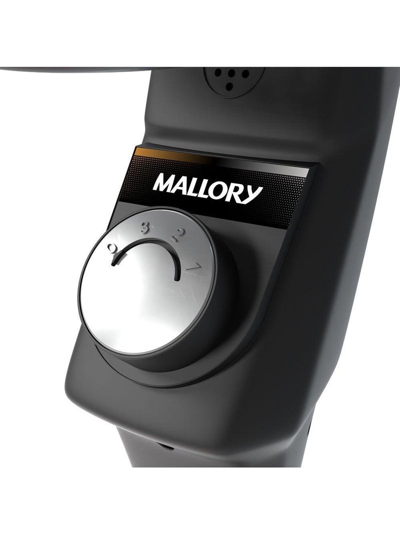 Ventilador de Coluna Mallory Éolo 6 Pás 126W Preto - 220V