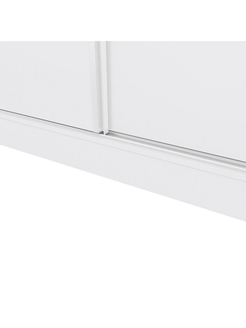 Guarda-roupa Casal 100% Mdf Kappesberg 3 Portas De Correr 8 Gavetas Branco