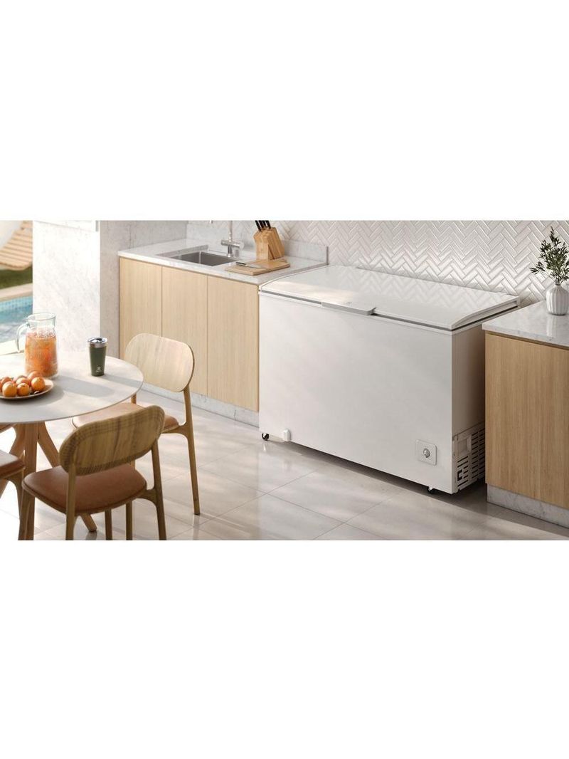 Freezer Horizontal Electrolux 400 Litros Com Tecnologia Inverter Branco Hi440 - 220v