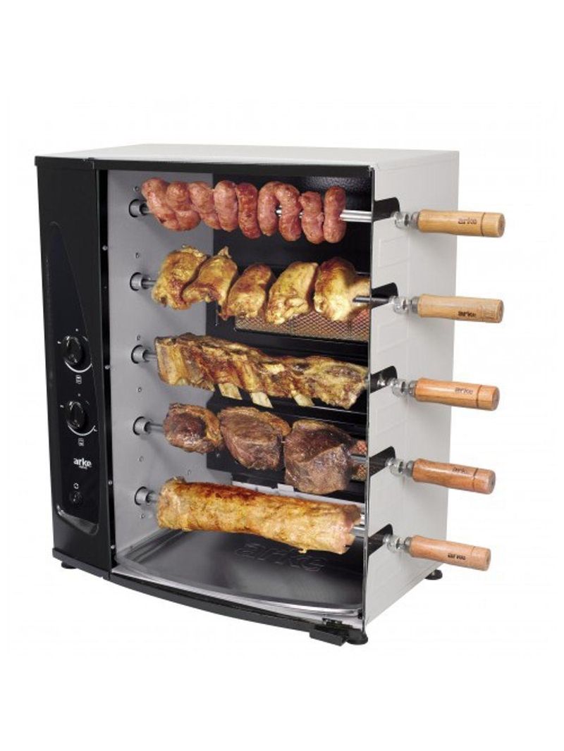 Churrasqueira Assador 5 Espetos 65 Cm Gás Gn Bivolt Arke