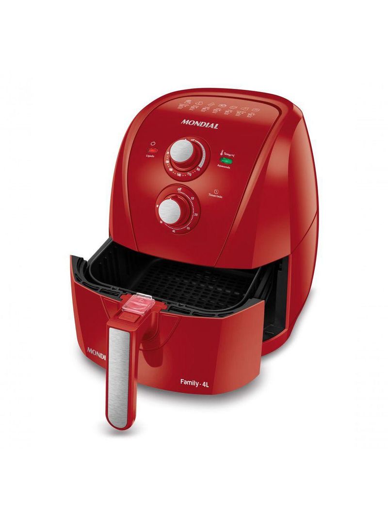 Fritadeira a Ar Mondial AFN-40-FR – 127V – Vermelha