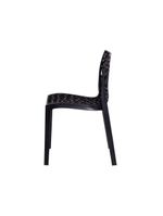 Cadeira Gruvyer Preta Sala Cozinha Jantar