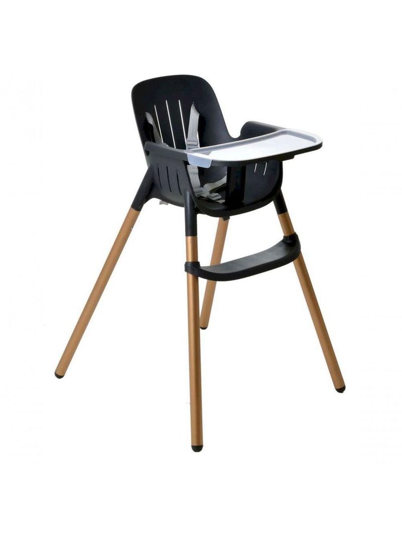 Cadeirinha de Alimentação Burigotto Poke - até 15kg - Night Sky Preta