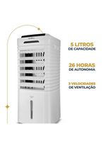 Climatizador Britânia 4 Em 1 Autonomia De 26h BCL05A 110V