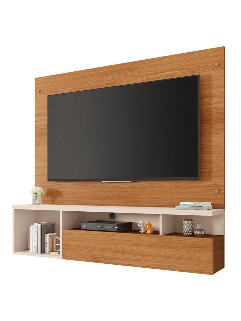 Painel Para Tv Até 55 Polegadas Marrom Black Caemmun