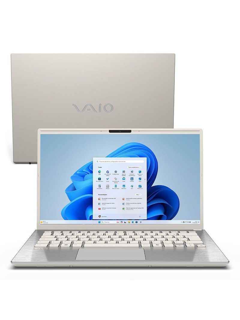 Vaio F14 Intel Core™ i7-1355U Windows 11 Home 32GB RAM 512GB SSD 14'' Full HD IPS Branco