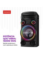 Torre de Som AWS-T1W-02 Bluetooth Bivolt
