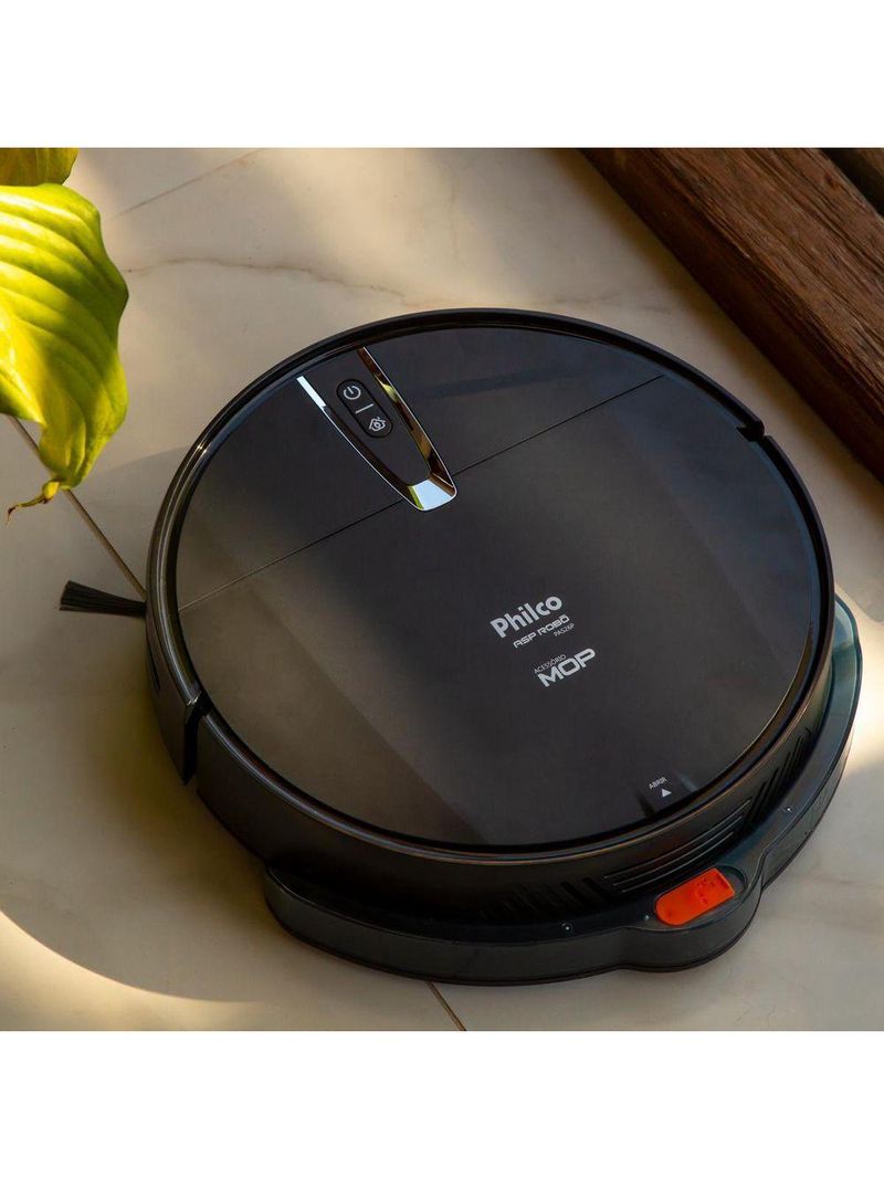 Aspirador Robô Philco 3 Em 1 Antiqueda Bivolt MOP PAS26P Bivolt