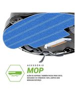 Aspirador Robô Philco 3 Em 1 Antiqueda Bivolt MOP PAS26P Bivolt