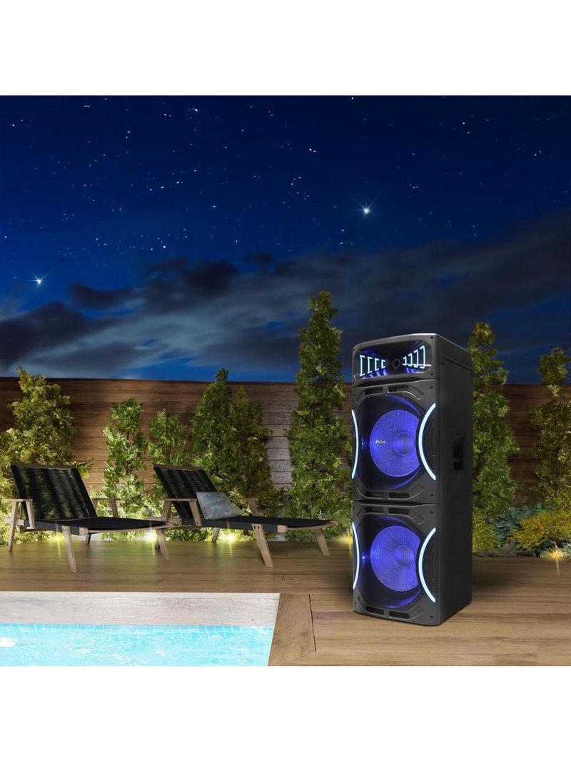 Caixa De Som Amplificada 3500W Philco Connection PCX35000 Bivolt