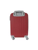 Malas de Bordo Pequena para Viagem em ABS IKA Scorpion Cadeado Integrado - Vermelha - P