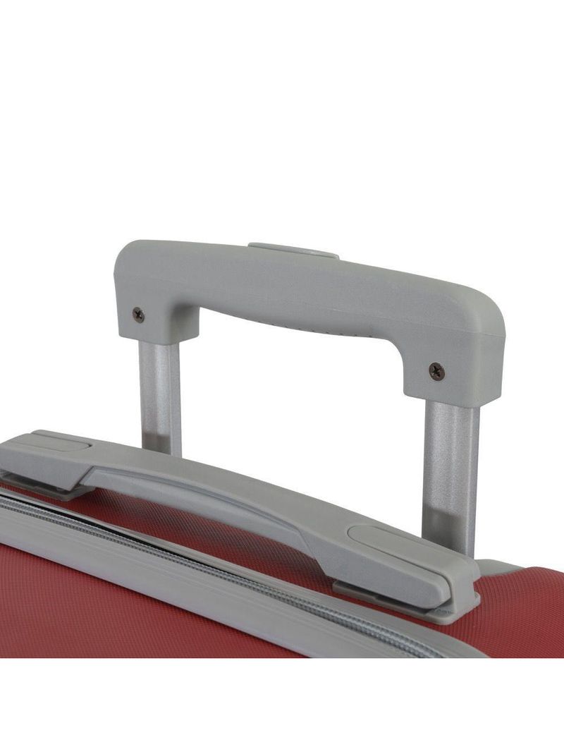Malas de Bordo Pequena para Viagem em ABS IKA Scorpion Cadeado Integrado - Vermelha - P