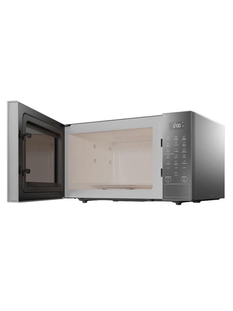 Micro-ondas Brastemp 32 Litros Espelhado Menu Gourmet Bms46ar Prata 220 V
