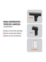 Extratora E Higienizadora Portátil Deep Cleaner II Mondial 1800W EXP-02-O 220V 60hz