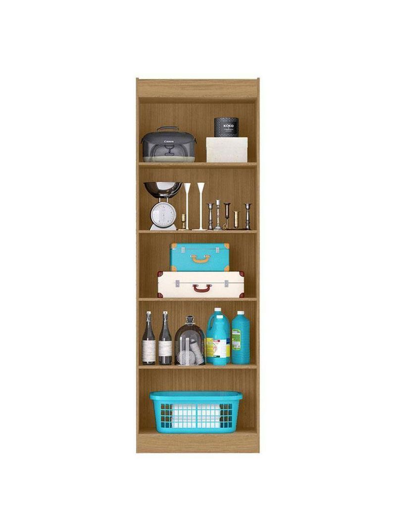 Guarda Roupa Casal Coimbra 2005138 Com Armário Multiuso New 2000191 E Cômoda Milão Atacama Off White - Aramóveis