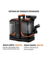 Extratora E Higienizadora Portátil Deep Cleaner II Mondial 1800W EXP-02-O 127V 60hz