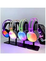 Fone De Ouvido Sem Fio Bluetooth V53 Com Led Preto