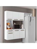 Armário de Cozinha Completa Suspenso com Balcão Aramóveis