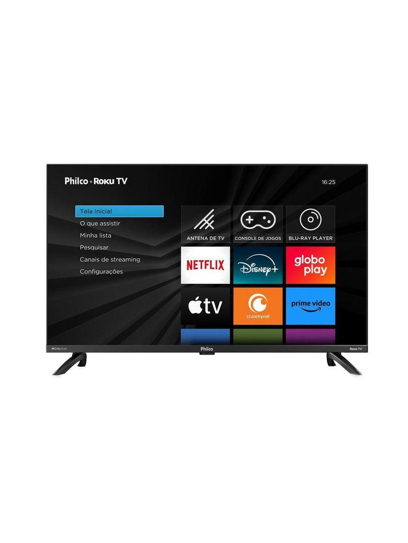 Smart 32” Philco LED Roku PTV32G7PR2CGB Bivolt