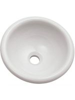 Cuba De Sobrepor-embutir Redonda Il6200 32cm Branca Icasa