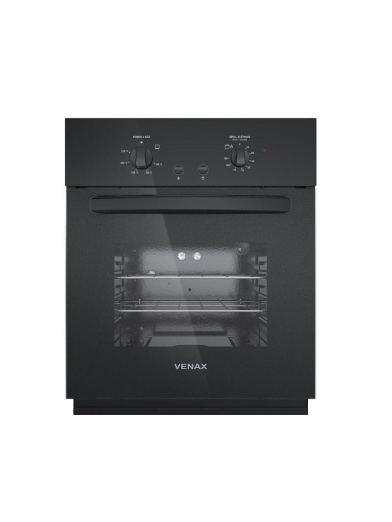 Forno Embutir Venax Totale Nero 50L Preto 127V