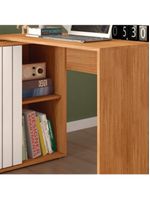 Escrivaninha De Estudos Caemmun Bisck 1,40 Freijo/off White