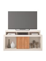 Bancada Rack Para Tv 55 Polegadas Frost Marrom Caemmun