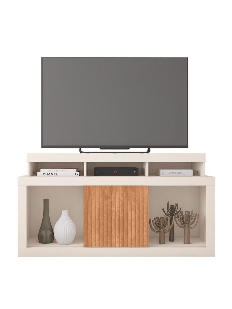 Bancada Rack Para Tv 55 Polegadas Frost Marrom Caemmun