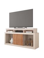 Bancada Rack Para Tv 55 Polegadas Frost Marrom Caemmun