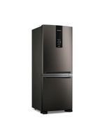 Geladeira Brastemp 447 Litros Frost Free Inverse com Smart Flow e Fresh Box Black Inox BRE57FE - 220V