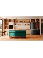 Geladeira Brastemp 447 Litros Frost Free Inverse com Smart Flow e Fresh Box Black Inox BRE57FE - 220V