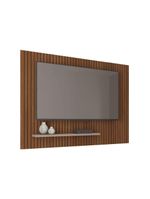 Painel Para Tv Até 75" 1,80m Ripado Com Prateleira França