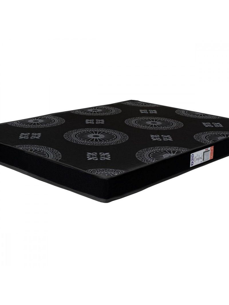 Colchão Casal Espuma D20 Pro Confort 138x188x12cm Preto