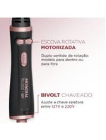 Escova Rotativa Black Rose - Mondial - Erb-01 Escova Rotativa Erb-01 Bivolt