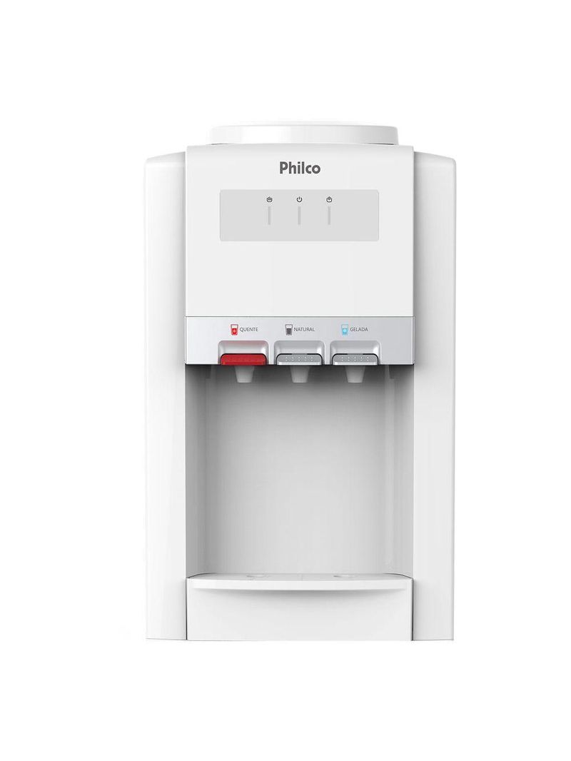Bebedouro Philco água Gelada, Natural E Quente Com Compressor PBE07CBQF 110V