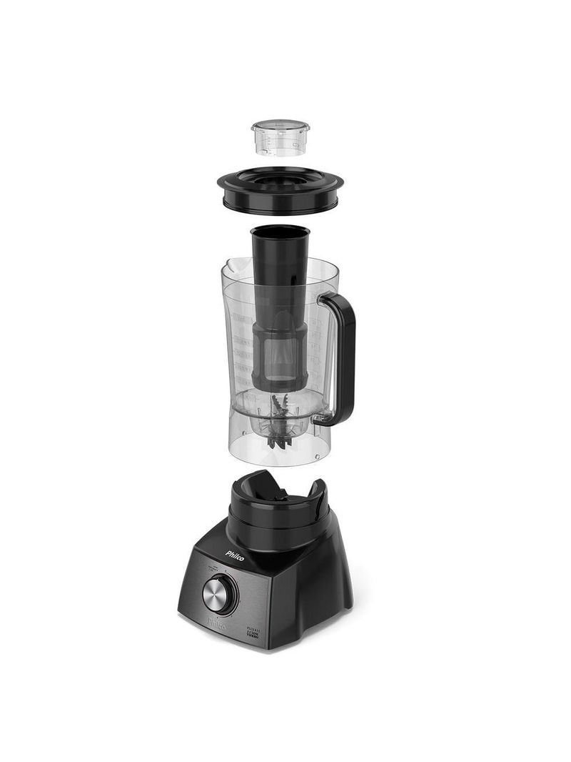 Liquidificador Philco PLQ1411P 4 velocidades 2,7L 1150W 110V