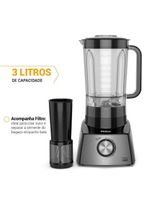 Liquidificador Philco PLQ1411P 4 velocidades 2,7L 1150W 110V