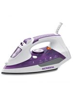 Ferro A Vapor Mondial F-40 Ferro A Vapor-220v-branco/lilás